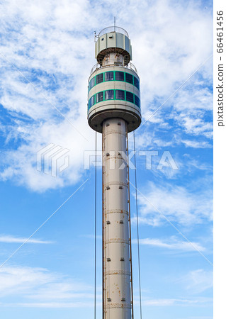 Niigata / Yahikoyama Panorama Tower (unusual rotating lift observation tower/rotating observation deck) 66461456