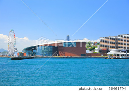 [Yamaguchi Prefecture] Shimonoseki City Shimonoseki Aquarium (Kaikyokan) under sunny weather 66461794