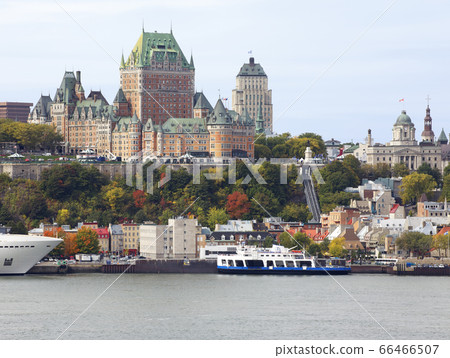 Quebc City skyline and St Lawrence River, Canada Quebc City skyline and St Lawrence River, Canada 66466507