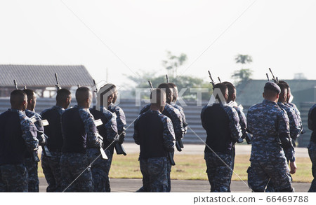 practicing special Forces soldiers in action. A practicing special Forces soldiers in action. A 66469788
