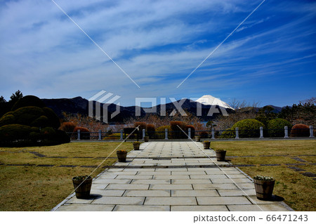 Hakone Park (Prefectural Onshi Hakone Park), Kanagawa, Hakone Town, Central Square, A view through the aisle located in the symmetry (1) Hakone Park (Prefectural Onshi Hakone Park), Kanagawa, Hakone Town, Central Square, A view through the aisle located in the symmetry (1) 66471243