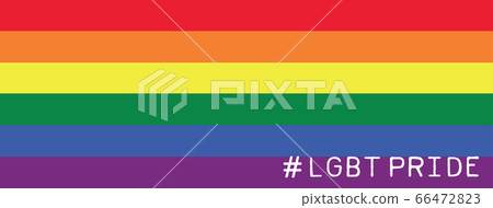 Social Media LGBT Pride Month Hashtag on LGBT Flag Social Media LGBT Pride Month Hashtag on LGBT Flag 66472823