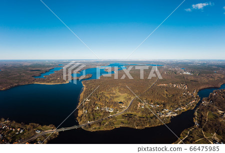 Potsdam, Brandenburg, Germany, 04.04.2020 aerial cityscape drone photo Potsdam, Brandenburg, Germany, 04.04.2020 aerial cityscape drone photo 66475985