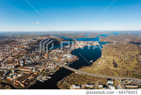 Potsdam, Brandenburg, Germany, 04.04.2020 aerial cityscape drone photo Potsdam, Brandenburg, Germany, 04.04.2020 aerial cityscape drone photo 66476001