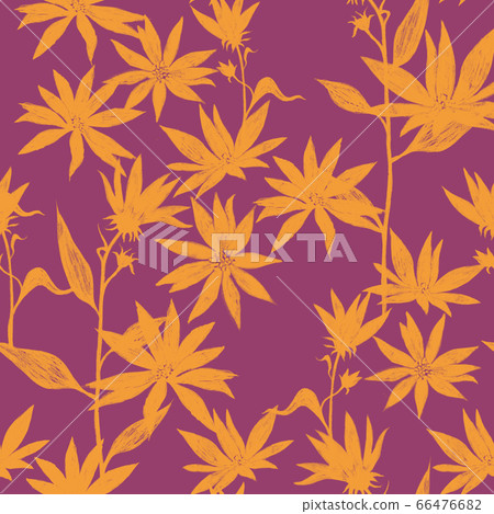 Botanical seamless pattern Botanical seamless pattern 66476682