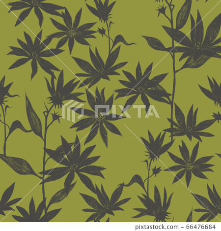 Botanical seamless pattern Botanical seamless pattern 66476684