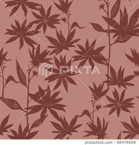 Botanical seamless pattern Botanical seamless pattern 66476689