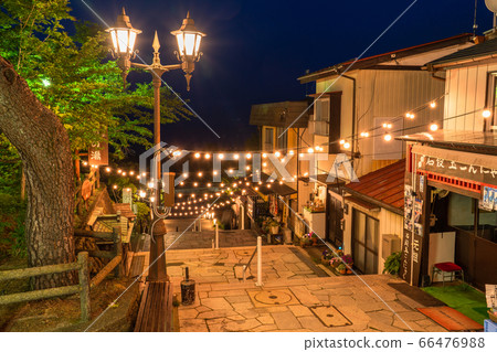 《群馬縣》伊賀保溫泉/夜間樓梯 66476988