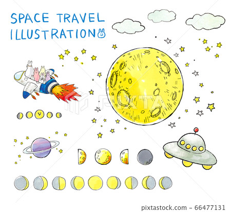 月亮和兔子宇宙圖 月亮和兔子宇宙圖 66477131