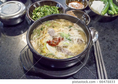 Sundae Soup, Gukbap, Korean Sundae Soup, Gukbap, Korean 66478833