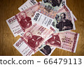Icelandic cash. Money of Iceland. Several 66479113