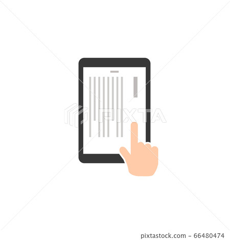 電子書。立式（日語書籍）。用手指輕掃。 66480474