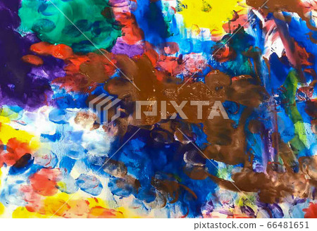 Beautiful watercolor abstract background. mixed colors.textured surface Beautiful watercolor abstract background. mixed colors.textured surface 66481651