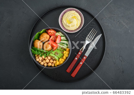 Vegetarian buddha bowl Vegetarian buddha bowl 66483392