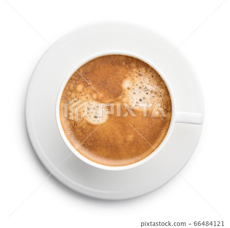 Capuccino coffee in cup 66484121