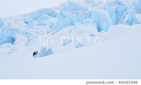 Glacier Snow Mountain Argentine Ski Glacier Snow Mountain Argentine Ski 66485306