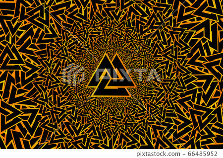 Valknut vector pattern, Valknut vector pattern, 66485952