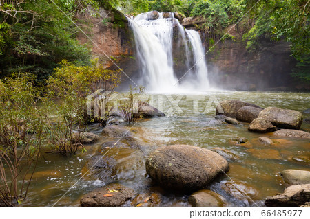 Haew Suwat Waterfall in Khao Yai National Park 66485977