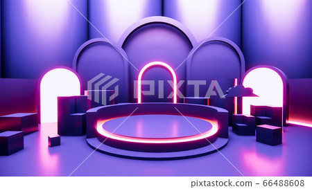 concept gradients purple and blue abstract podium concept gradients purple and blue abstract podium 66488608