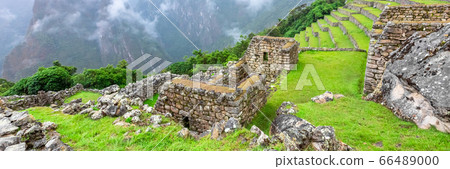 Machu Picchu, a Peruvian Historical Sanctuary. One Machu Picchu, a Peruvian Historical Sanctuary. One 66489000