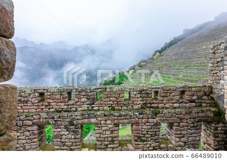 Machu Picchu, a Peruvian Historical Sanctuary. One Machu Picchu, a Peruvian Historical Sanctuary. One 66489010