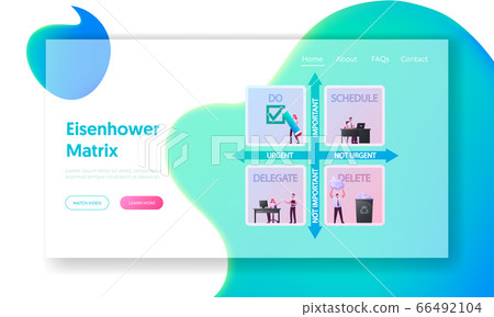 Characters at Huge Eisenhower Matrix Landing Page Template. Time Management Plan Scheme. Diagram with Deadline Organization and Project Process Efficient Control. Cartoon People Vector Illustration Characters at Huge Eisenhower Matrix Landing Page Template. Time Management Plan Scheme. Diagram with Deadline Organization and Project Process Efficient Control. Cartoon People Vector Illustration 66492104