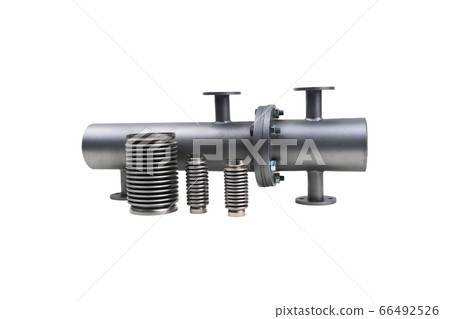 Shell and tube heat exchanger with Sylphons 66492526