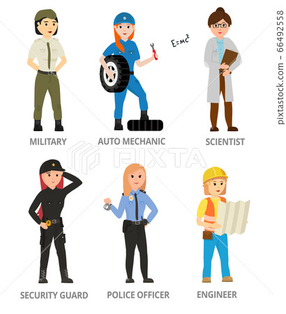 Women hard work non-traditional Women hard work non-traditional 66492558