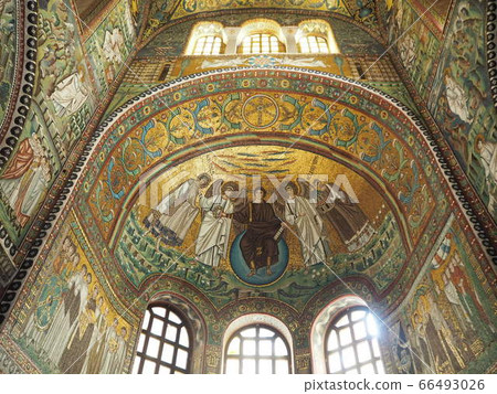 Ravenna, Italy Mosaic: Saints on the Golden Wall Ravenna, Italy Mosaic: Saints on the Golden Wall 66493026