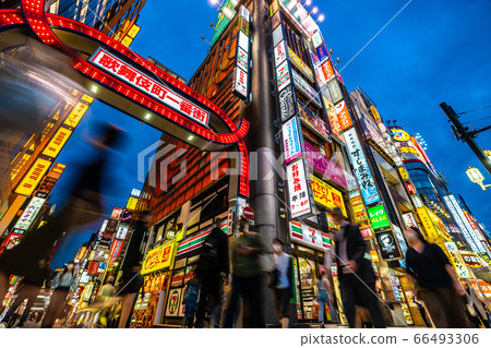 Tokyo cityscape in Japan I like Shinjuku, Kabukicho, etc. Tokyo cityscape in Japan I like Shinjuku, Kabukicho, etc. 66493306