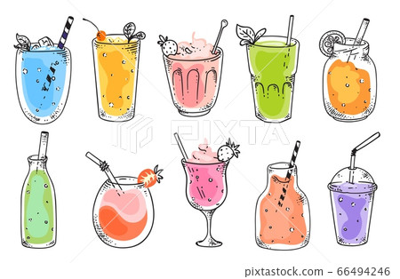 Fruit smoothies set Fruit smoothies set 66494246