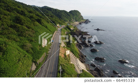 海岸線和道路 海岸線和道路 66495319