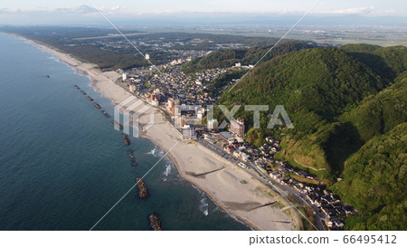Yunohama Onsen and sandy beach Yunohama Onsen and sandy beach 66495412