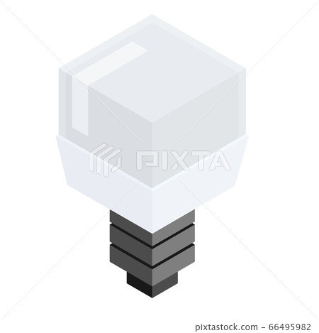 isometric light bulb lamps - Stock Illustration [66495982] - PIXTA