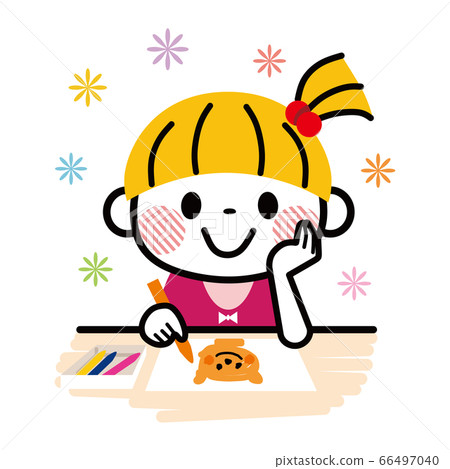 畫畫的女孩 66497040