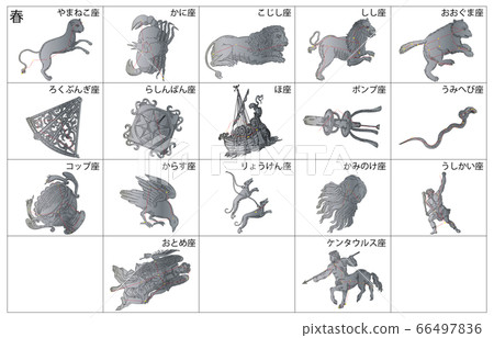 春季星座影框名稱 66497836