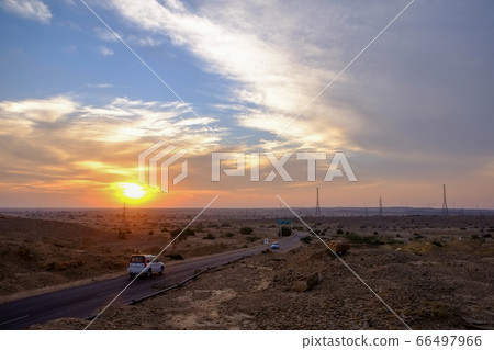 Sunset from near Jaisalmer, West India Sunset from near Jaisalmer, West India 66497966