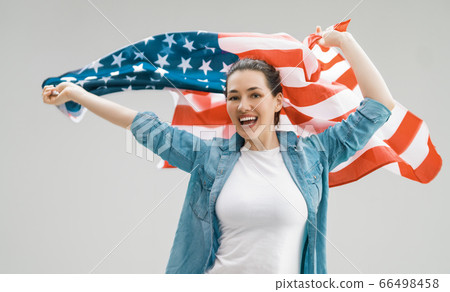 USA celebrate 4th of July. 66498458