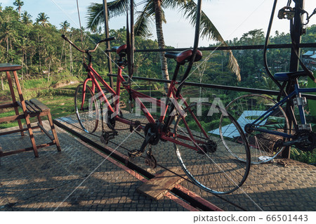 Photo of a structure for cycling a tightrope 66501443