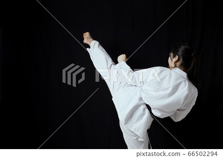 Young Japanese woman wearing a uniform Young Japanese woman wearing a uniform 66502294