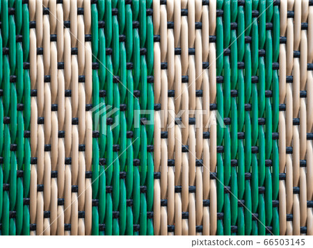 Image of Green and yellow rattan texture background 66503145