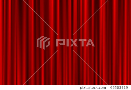 Velvet red curtain abstract background. Vector illustration Velvet red curtain abstract background. Vector illustration 66503519