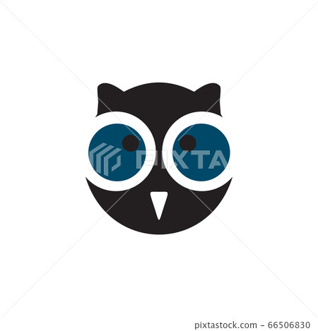 Owl bird logo icon design vector template - Stock Illustration ...