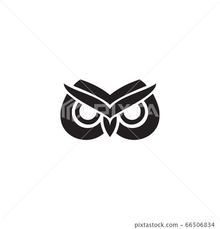 Owl bird logo icon design vector template - Stock Illustration ...