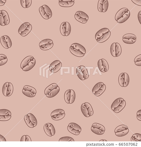 Coffee beans background. 66507062