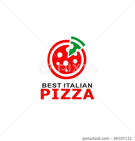 Pizza restaurant logo design vector template - Stock Illustration ...