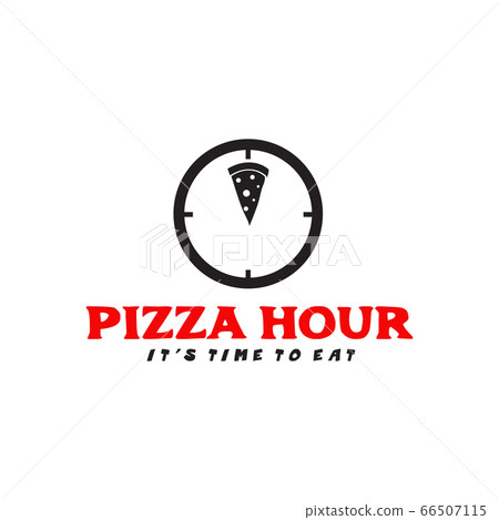Pizza restaurant logo design vector template - Stock Illustration ...