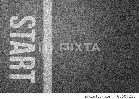 3D Illustration of start line on the road for a race or metaphorical new life pattern and background, textured traffic rules and hope concept. 3D Illustration of start line on the road for a race or metaphorical new life pattern and background, textured traffic rules and hope concept. 66507233