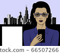 Avatar of a young brunette in fashionable glasses. 66507266