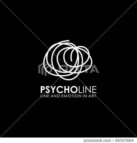 Psycholine design illustration vector template Psycholine design illustration vector template 66507664